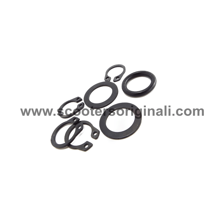 Lambretta LI SX TV Clutch Rod - Circlip Set  O Ring - Scootopia