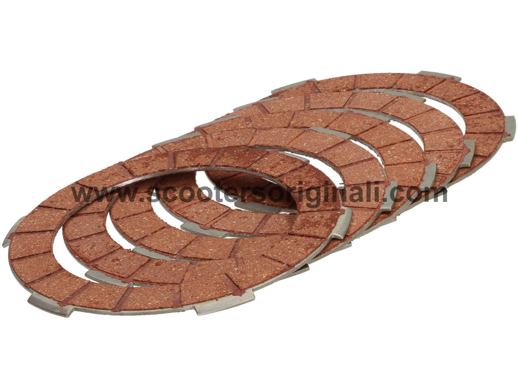 Lambretta - Clutch Plate Set - 6 friction plates - BGM