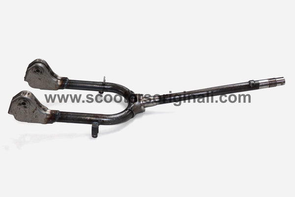 Lambretta Series 1 and 2 Forks - With Welded Damper Brackets - Scootopia