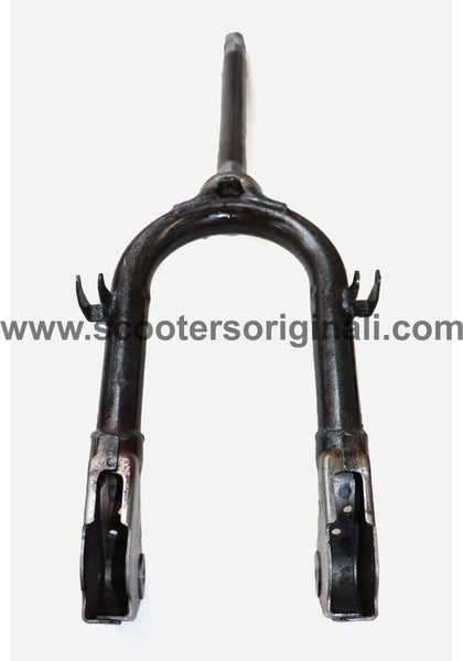 Lambretta Series 1 and 2 Forks - With Welded Damper Brackets - Scootopia