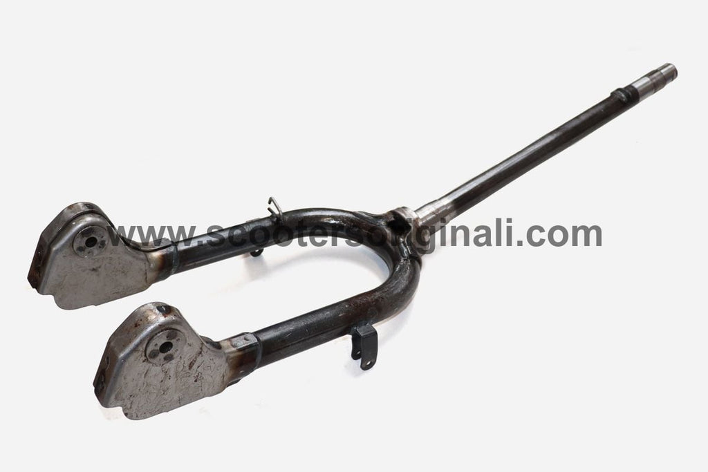 Lambretta Series 1 and 2 Forks - With Welded Damper Brackets - Scootopia