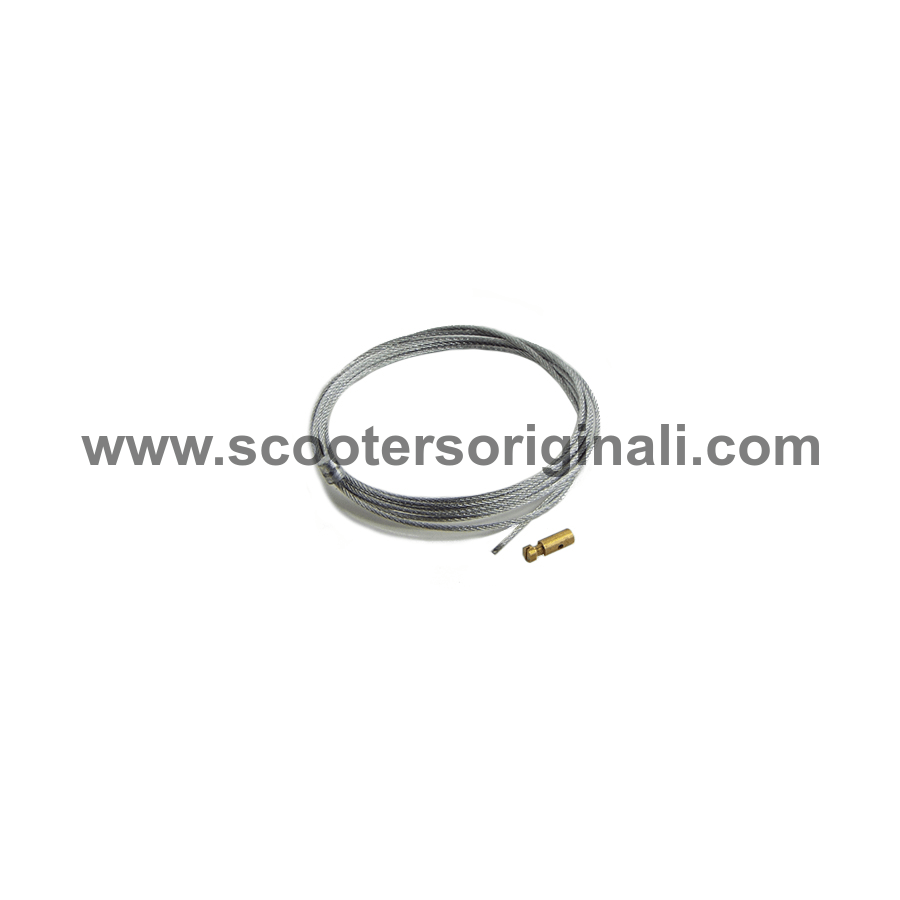 Lambretta Cable - Throttle Inner With Brass Nipple - Scootopia