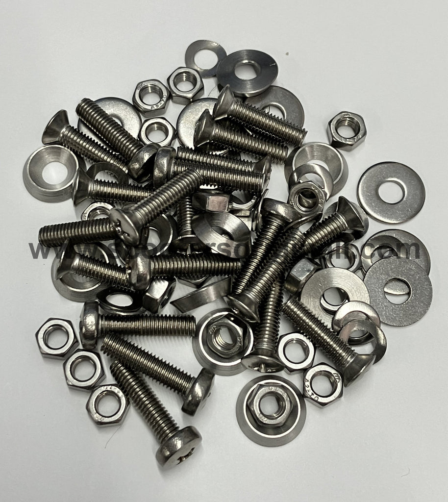 Lambretta Serveta Hardware - Floor - Stainless