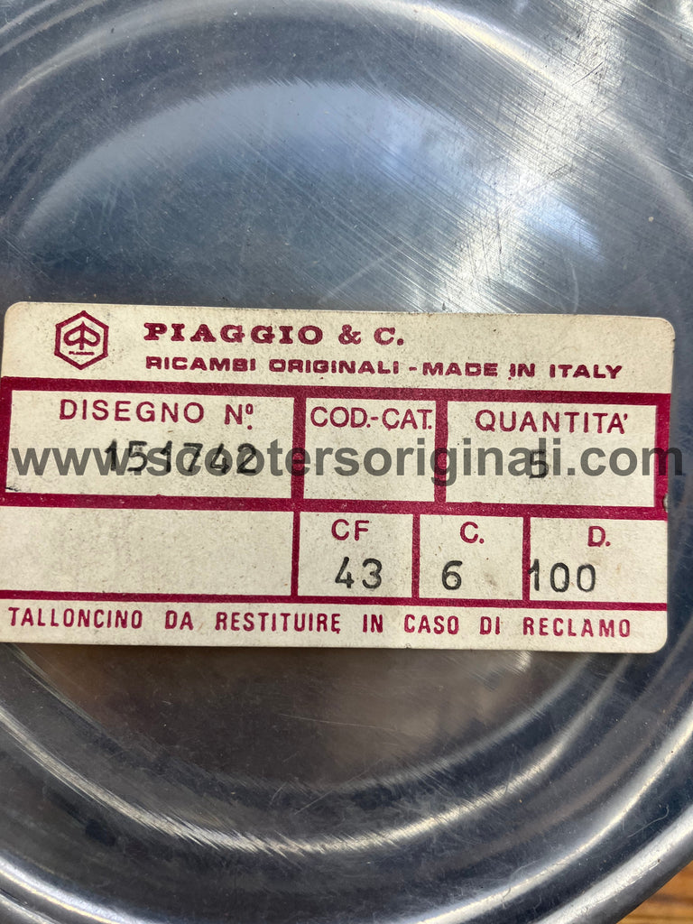 Vespa Headlight Rim - Ø = 115/120mm - Primavera - NOS - Piaggio