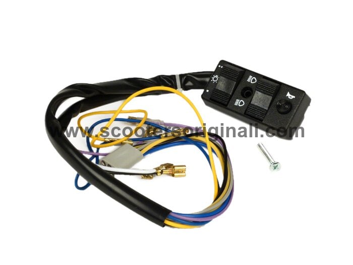 Vespa Light Switch - Euro PX - Horn/Lights On-Off/Hi-Lo