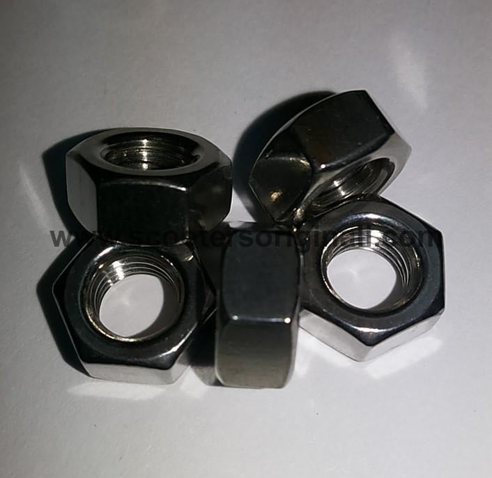 Lambretta / Vespa - Hardware - Stainless M7 Standard Nut - 7mm