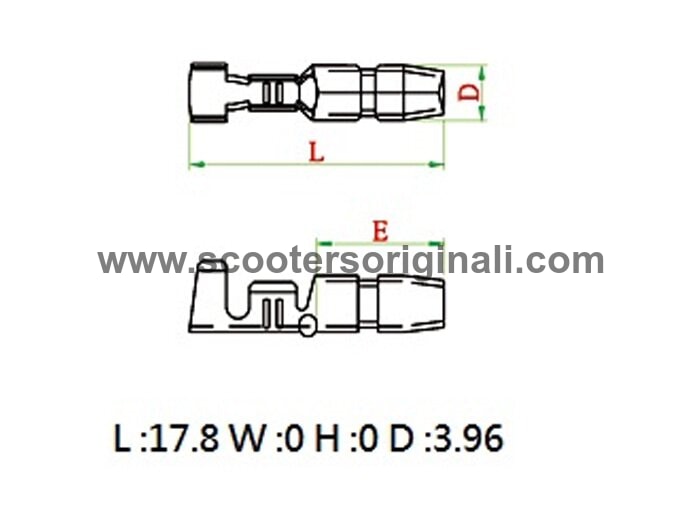 Lambretta Vespa Bullet Connector - BGM