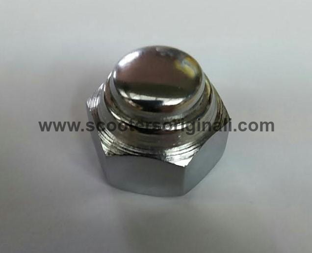 Lambretta Rear Hub Nut - Series 1 / Series 2 / Series 3 - Chrome