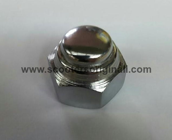 Lambretta Rear Hub Nut - Series 1 / Series 2 / Series 3 - Chrome