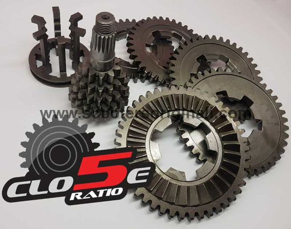 Lambretta 5 Speed Close Ratio Gearbox - CLO5E 5 -34 Tooth 5th Gear- AF Rayspeed
