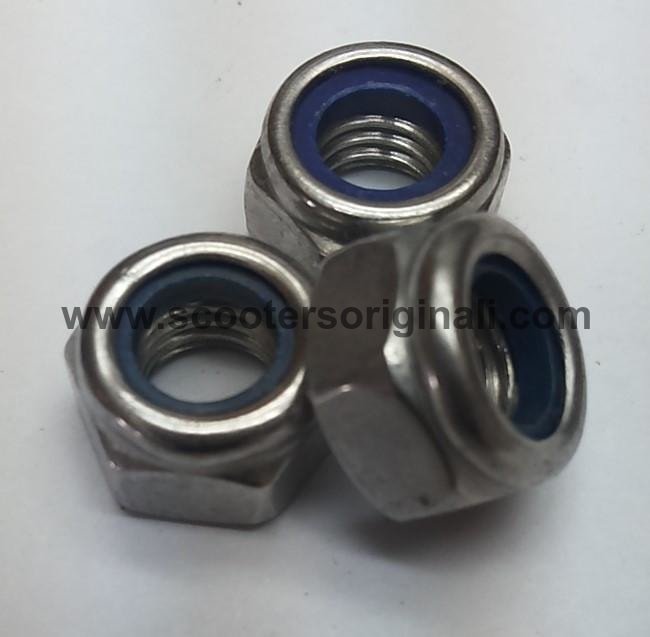 Lambretta / Vespa - Hardware - Stainless Nyloc Nut - 8mm