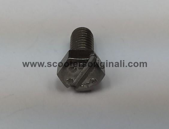 Lambretta Flywheel and Cylinder Cowl - Slotted Hex Srew - Stainless