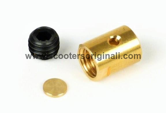 Lambretta Brass Cable Trunnion - Short - Outer Gear - Clutch Cable - BGM PRO