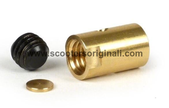 Lambretta Brass Cable Trunnion - Long - Inner Gear Cable - BGM PRO