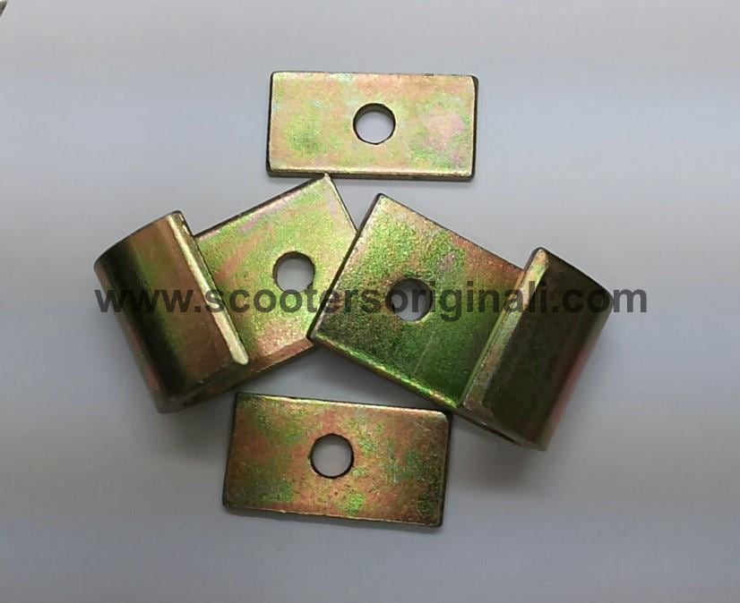 Lambretta Center Stand Bracket Set - Zinc