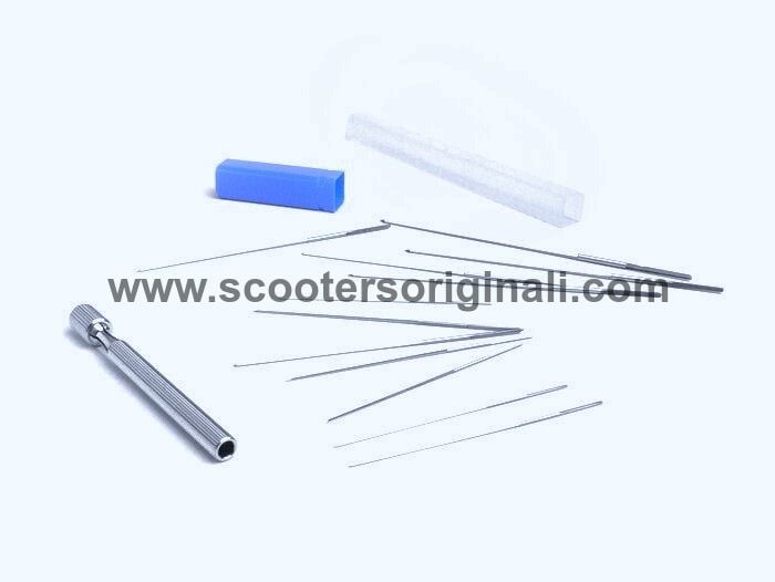 Carburetor Jet Reamer Set - Ø=0.6-1.9mm- 12 pcs - BGM