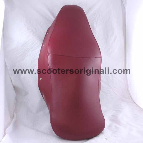 Lambretta: Seat Cover, Bench - Red - OEM Repro -TV/SX