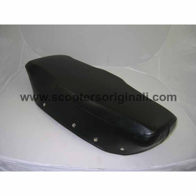 Lambretta: Seat Cover, Bench - Black - OEM Repro - DL / GP