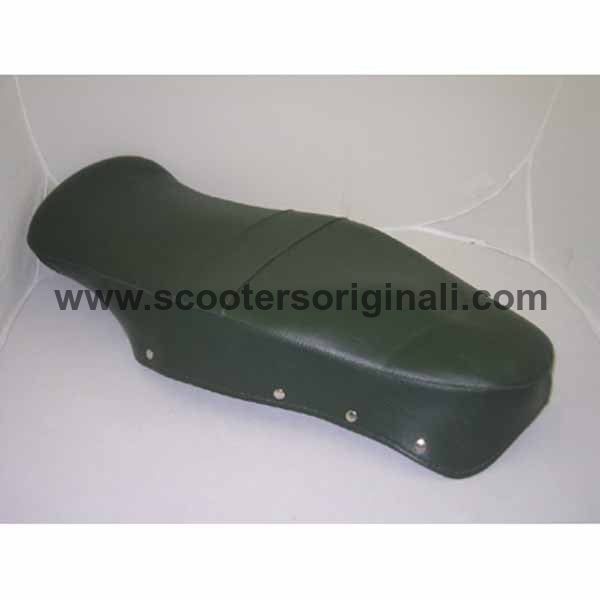 Lambretta: Seat Cover, Bench - Green - OEM Repro - TV/SX
