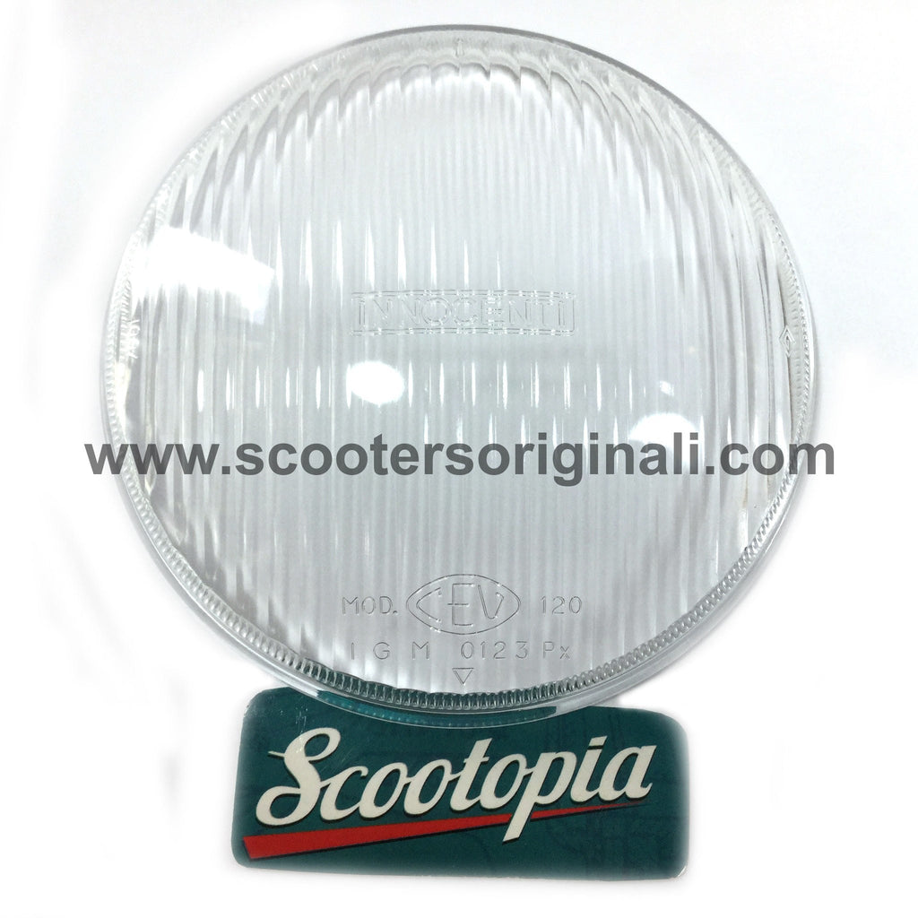 Lambretta Headlight Glass - Li Series 1 / Series 2 / Series 3 - CEV - Scootopia