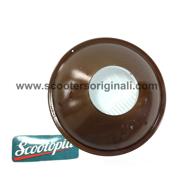 Lambretta Headlight - Glass & Reflector - Li Series 1 / Series 2 / Series 3 - Carello - Scootopia
