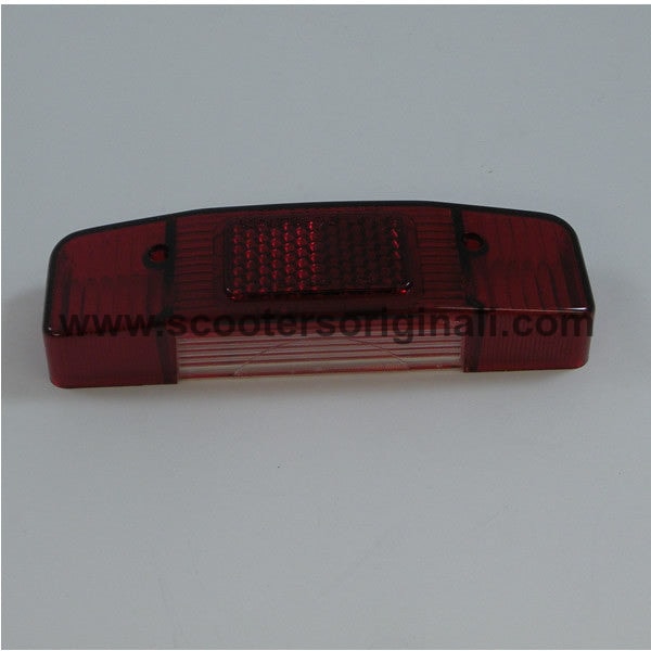Lambretta: Tail Light Lens - Aprilia - with Brake Light