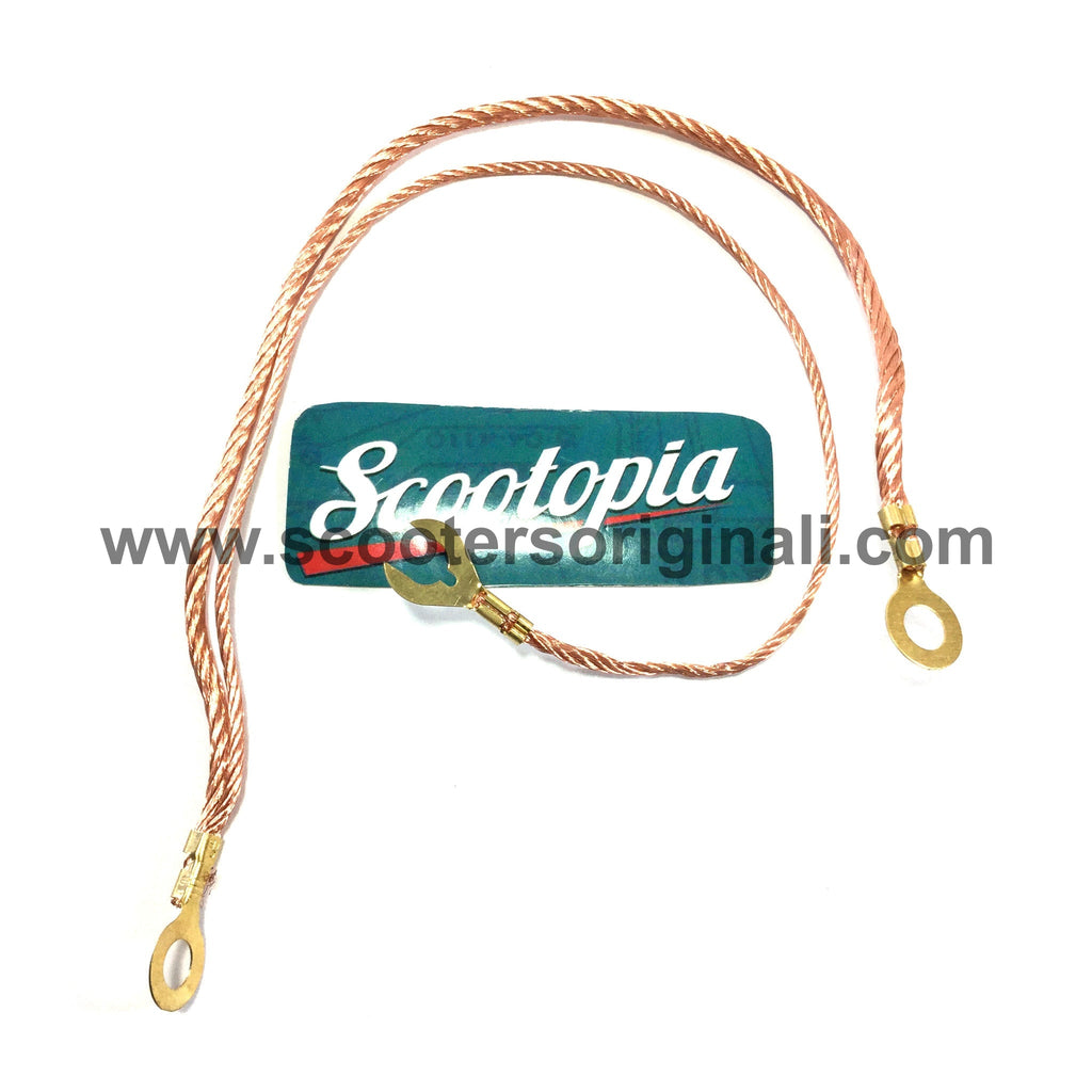 Lambretta Ground Wire - Engine to Frame to Coil - Series 1 / 2 / 3 - Scootopia