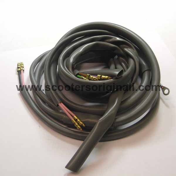 Lambretta: Wiring Loom - Series 3 AC Grey