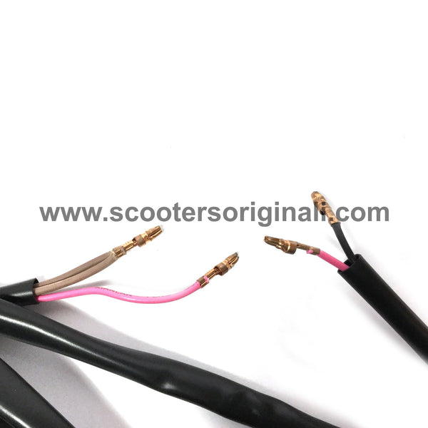 Lambretta Wiring Loom - Electronic Ignition - Black - Scootopia