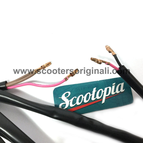 Lambretta Wiring Loom - Electronic Ignition - Black - Scootopia