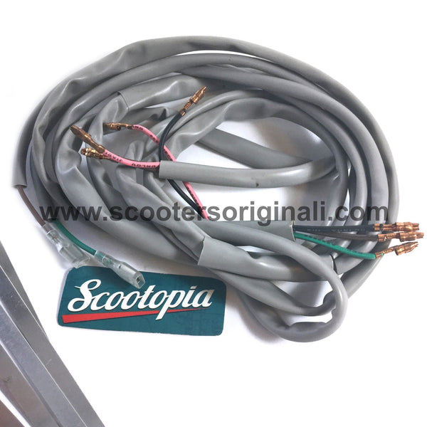 Lambretta Wiring Loom - Electronic Ignition - Grey - Scootopia