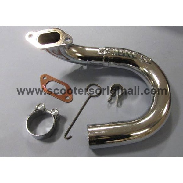 Lambretta Exhaust - 42mm "Ancillotti" with 2 Piece U-Bend - Scootopia