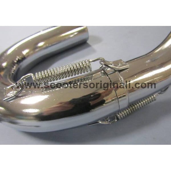 Lambretta Exhaust - 42mm "Ancillotti" with 2 Piece U-Bend - Scootopia