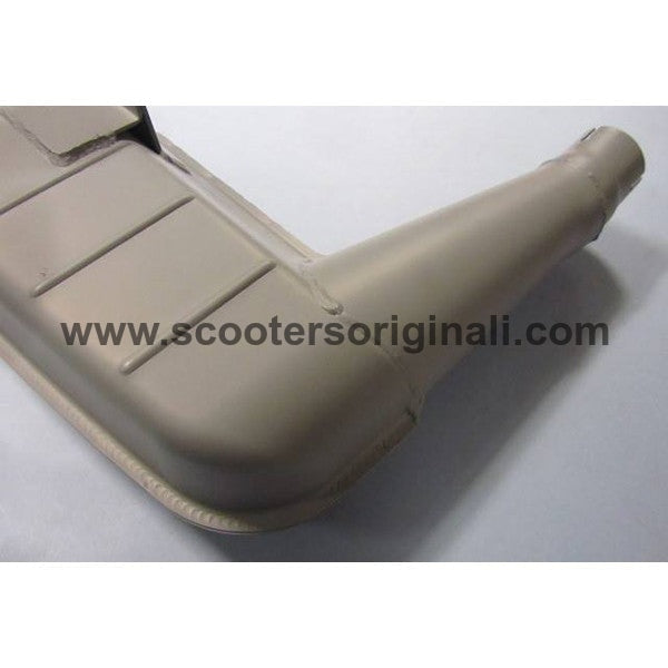 Lambretta Exhaust - 42mm "Ancillotti" with 2 Piece U-Bend - Scootopia