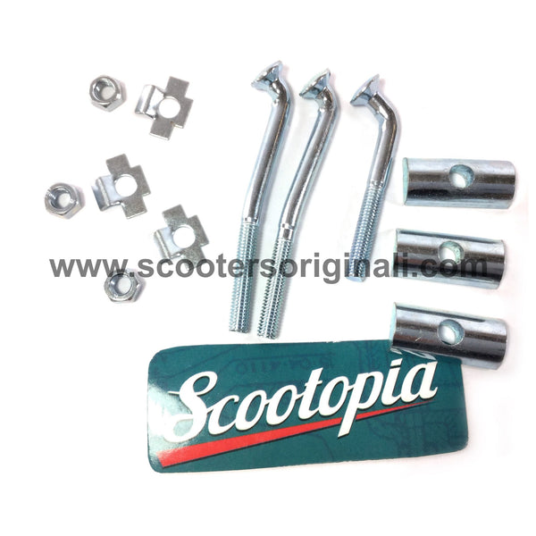 Lambretta Glovebox Bolt & Trunnion Kit Series 3 Scooters Originali