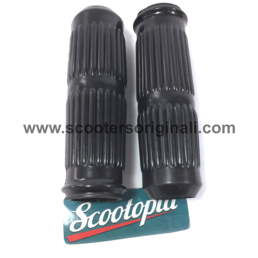 Lambretta Handgrip - Series 3 - Black - Pair - Scootopia
