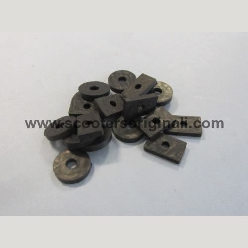 Lambretta Floorboard Anti Vibration Rubber Kit - Series 3 - Set/18 - Scootopia