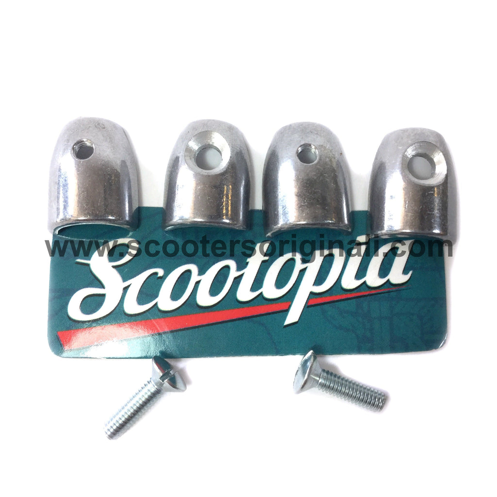 Lambretta Legshield Beading Endcap - Upper - Set/2 - Series 3 / Serveta / GP - Scootopia