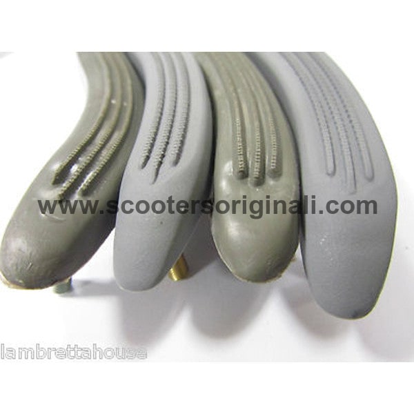 Lambretta: Floor Plastics - Set/4 - Series 1 / 2 Grey - Tutto