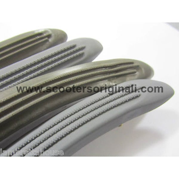 Lambretta: Floor Plastics - Set/4 - Series 1 / 2 Grey - Tutto