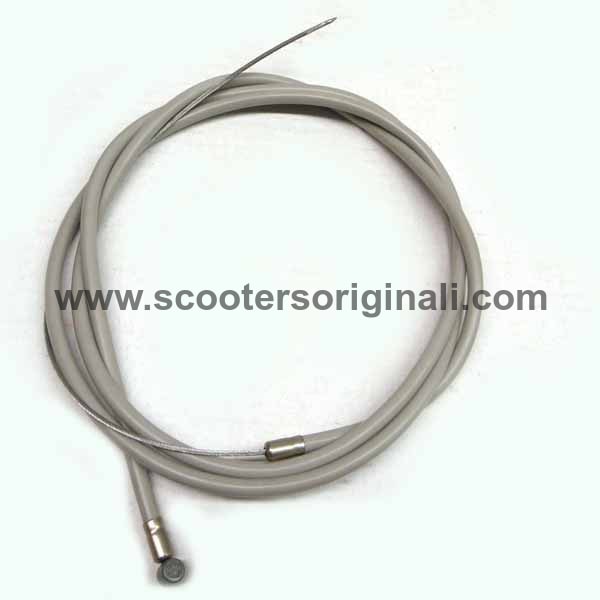 Lambretta Front Brake Cable - Complete - Grey