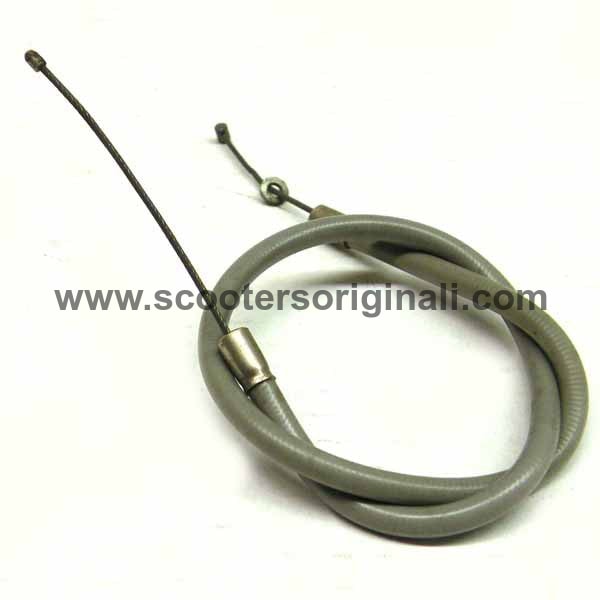 Lambretta Choke Cable - Complete - Grey - S1 / S2 / S3