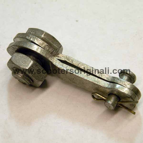 Lambretta: Rear Brake Cable Clamp Plate Kit