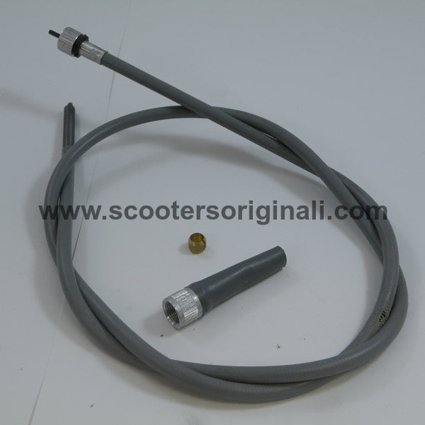 Lambretta: Speedometer Cable - Series 3 Grey - Italian