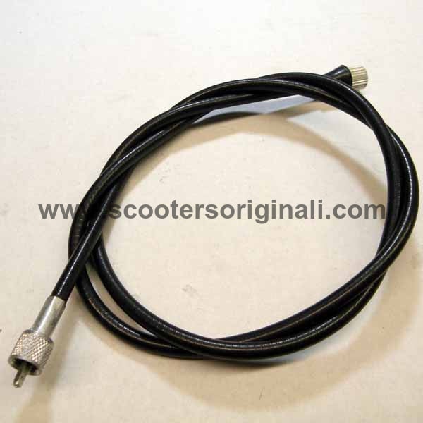 Lambretta Speedo Cable - Indian Reproduction Speedometers - Black