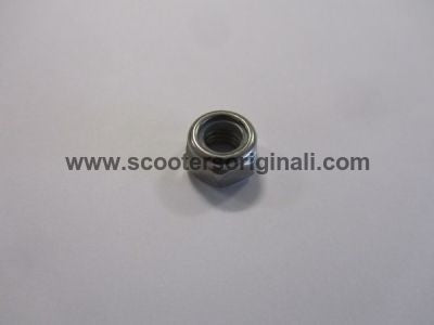 Lambretta Wheel Rim Nut - Open Nyloc - 13mm Socket - Stainless - Scootopia