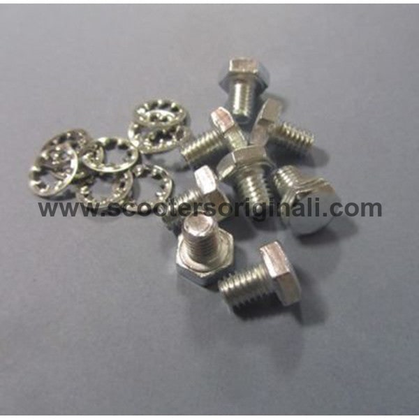Lambretta Fork Buffer Bolt & Washer Kit - S1 / early S2 - Scootopia