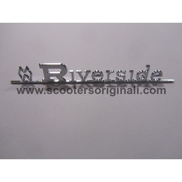 Lambretta: Legshield Badge - "Riverside" - Li 125 Series 3 USA