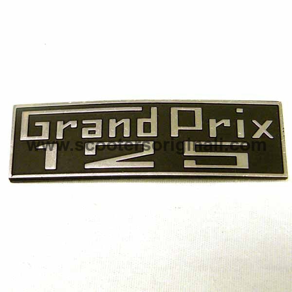 Lambretta: Legshield Badge " GP125" Italian