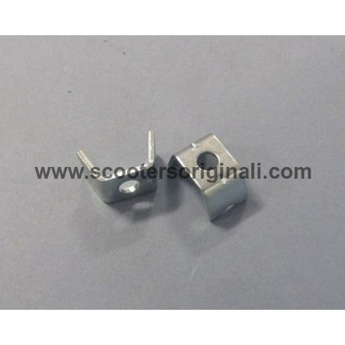 Lambretta Rear Frame Badge Holder Stirrup - Pair - Series 3 - Scootopia